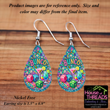 Bunco Tear Drop Earrings