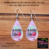 Teacher Teardrop Earrings