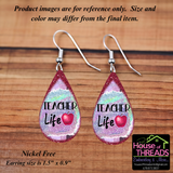 Teacher Teardrop Earrings