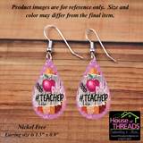 Teacher Teardrop Earrings